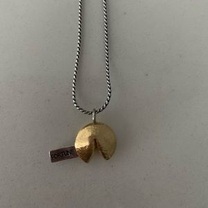 Brighton fortune cookie necklace